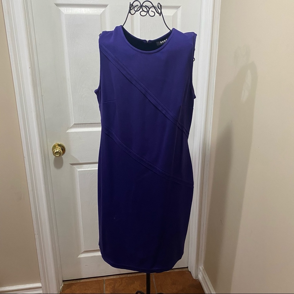 DKNY blue dress
